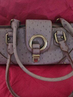 Lilac Ostrich Bag